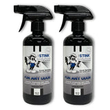 Unscented Odor Eliminating Spray with OAM. Eliminates all odors without using any fragrance. Completely Safe and incredibly effective. 2 16 oz Bottles