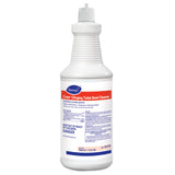 Diversey CREW Clinging Toilet Bowl Cleaner, Floral Scent, Liquid, 1 Qt. Bottle, 12/ct, Ready-to-Use Squeeze Bottle, 32 Fl Oz (Pack of 1)