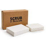 Scrub & Throw Cellulose Sponges, Natural, Plastic-Free, Non-Scratch, for Kitchen, Dishes, Pots and Cleaning, Plant-Based, Plastic-Free, Eco-Friendly