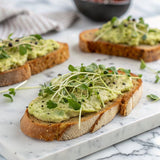 Dr. B's Frankie New York Style Sourdough Bread | 3g Net Carbs & 6g Protein | Low Calorie, Vegan, Sugar-Free, Nut-Free | 4 Ingredient Fresh Low Carb