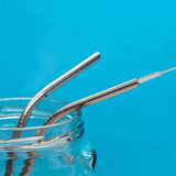 ICEYLI 2 Pack 60 Inch Long Flexible Tube Cleaning Brush, Stainless Steel and Nylon Bristles, Suitable for Home Kitchen, Fish Tank, Water Pump
