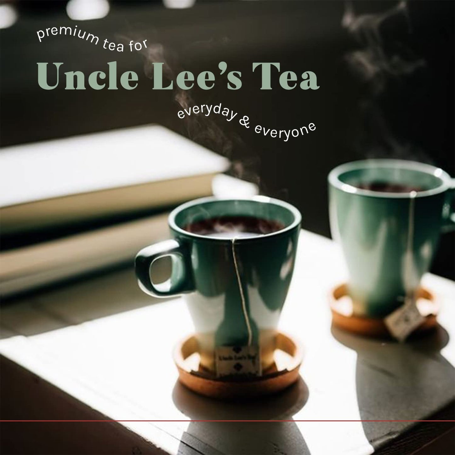 Uncle Lees Imperial Organic Tea, Green Decaf - 18 Count, 5 Pack