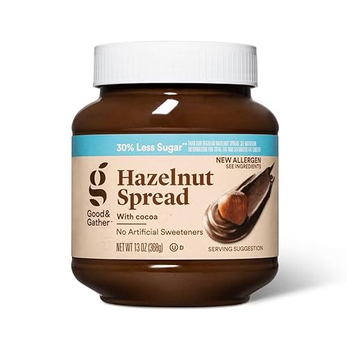 Good & Gather™ Hazelnut Spread with Cocoa, 30% Less Sugar, No Artificial Sweeteners, 13 oz 1 Pack