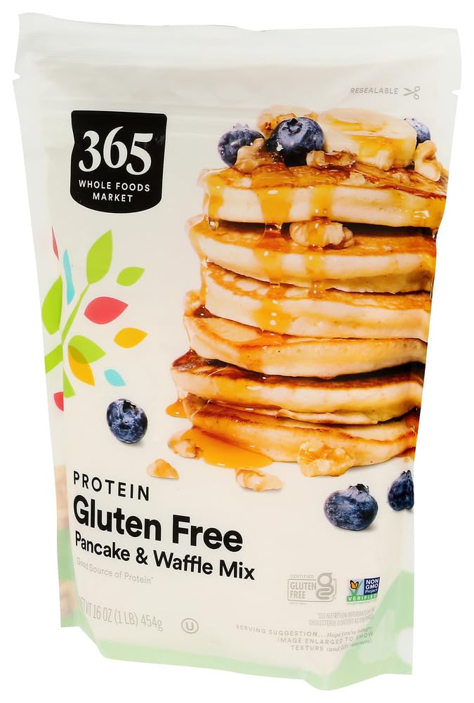 365 by Whole Foods Market Protein Pancake and Waffle Mix, 16 OZ