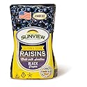 Sunview Jumbo Black Raisins 3-15oz Canisters