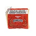 Komodo Krupuk Udang (Shrimp Crackers Large Disks Not Yet Fried) - Komodo Kroepoek Ongebakken Grote Schijven 8 Oz -227gm (Pack of 2)