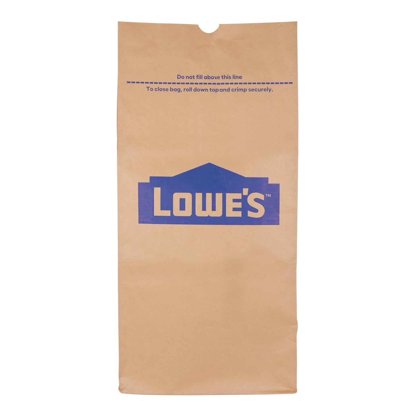 Lowe's 30 Gallon Heavy Duty Brown Paper Lawn and Refuse Bags for Home and Garden (10 Count), Large (LOWESLL)