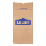 Lowe's 30 Gallon Heavy Duty Brown Paper Lawn and Refuse Bags for Home and Garden (10 Count), Large (LOWESLL)