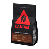 Danger Coffee by Dave Asprey, Remineralized, Mold Free & Lab Tested Ground Healthy Coffee, Medium Roast, 10.9 Ounce