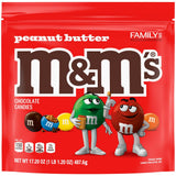 M&M'S Peanut Butter Chocolate Graduation Candy, Family Size, 17.2 Oz Resealable Bulk Bag