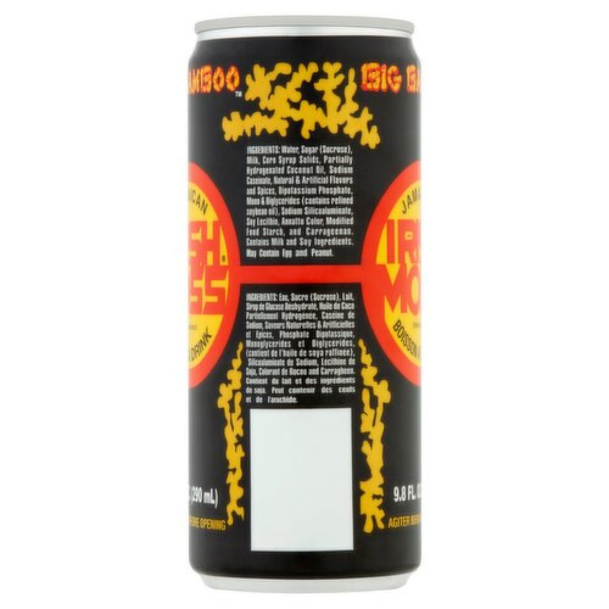 Big Bamboo Jamaican Irish Moss Vanilla Drink, 9.8 fl oz (4 Pack) | Traditional Caribbean Energy & Nutritional Beverage | Made with Sea Moss, Milk