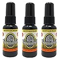 BluntPower (Egyptian Musk, 3 Pack) Concentrated Air Freshener - Premium Oil Based Air Freshener Spray For Home and Car - Long-Lasting Bathroom Spray