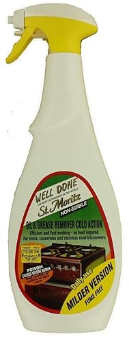 Well Done St.Moritz Oven Cleaner Cold Action (750Ml) Pack (3, Milder Version Fume Free)