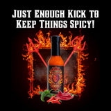 Hellfire Devil's Blend Red Jalapeno Hot Sauce, Award-Winning, Gourmet, Rich and Flavorful Red Sauce, 5 oz.
