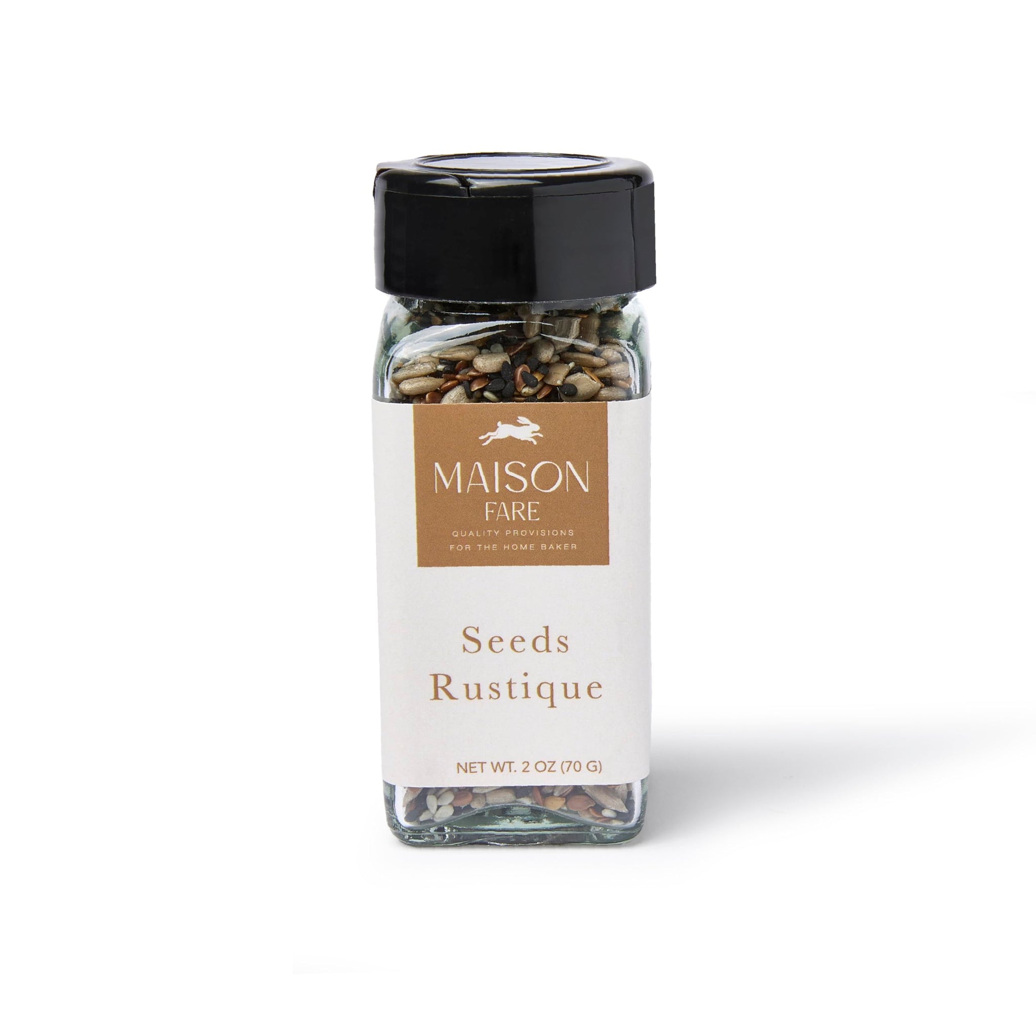 Seeds Rustique Seasoning - Salt-Free Blend with Sesame, Sunflower and Flax Seeds | Perfect for Everything Bagel, Avocado Toast, Salads, Bread Dipping
