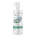Benefect Botanical Disinfecting Wipes - (90 Wipe Count) Natural, No Residue - Antibacterial Disinfectant, Multi-Surface Cleaning and Sanitizing Wipes