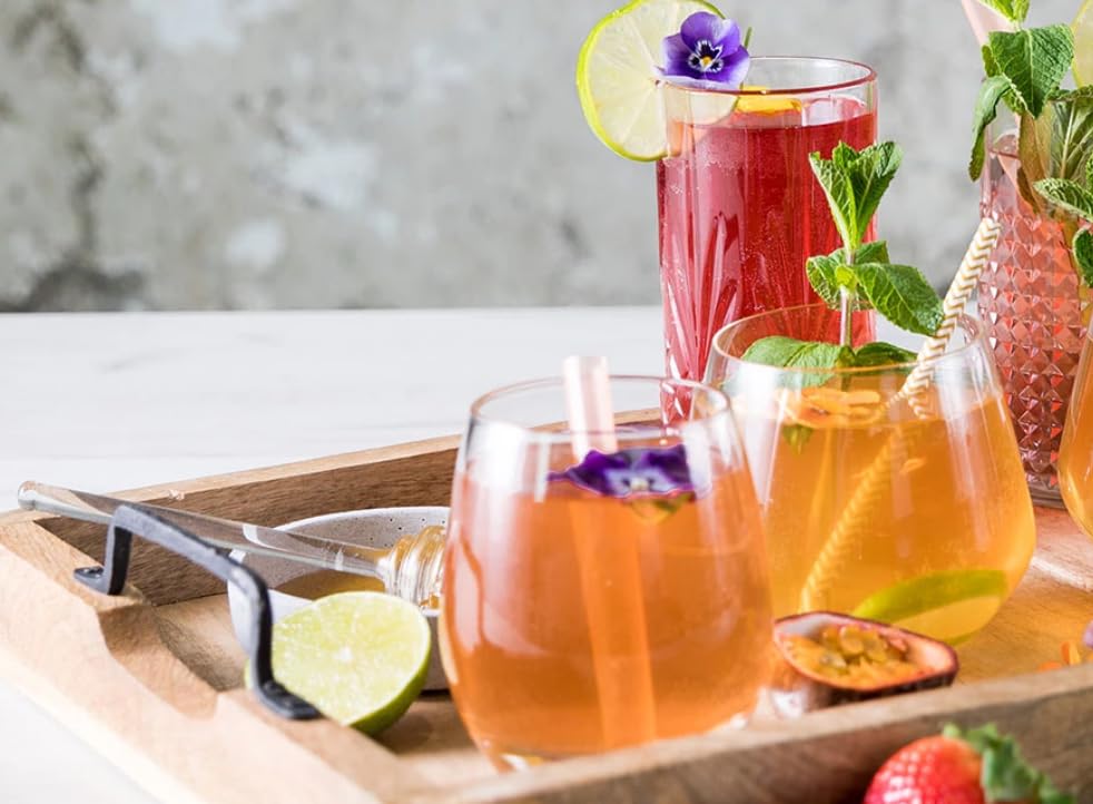 Cold Brew Tea, Pineapple and Mango Flavor by Teekanne 18 sachets