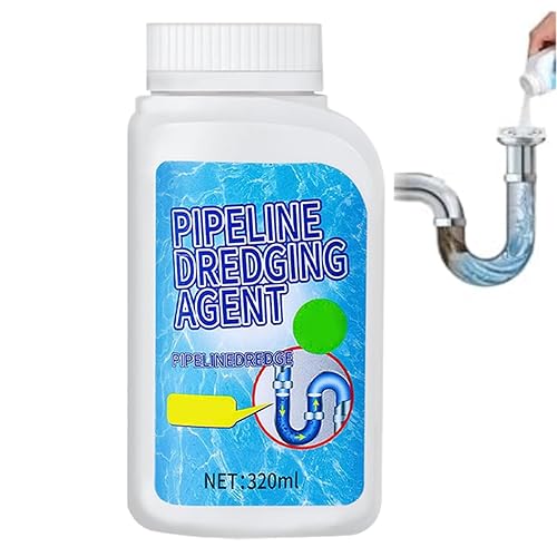 Multi-Purpose Pipeline Dredging Agent, Toilets, Bathroom Drains & Floor Pipes | Safe for All Pipe Types 1PCS
