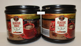 Beaumont Coffee Classic Medium Roast 100% Pure Coffee Deep Rich Flavor 30.5oz 865g (Two Tubs)