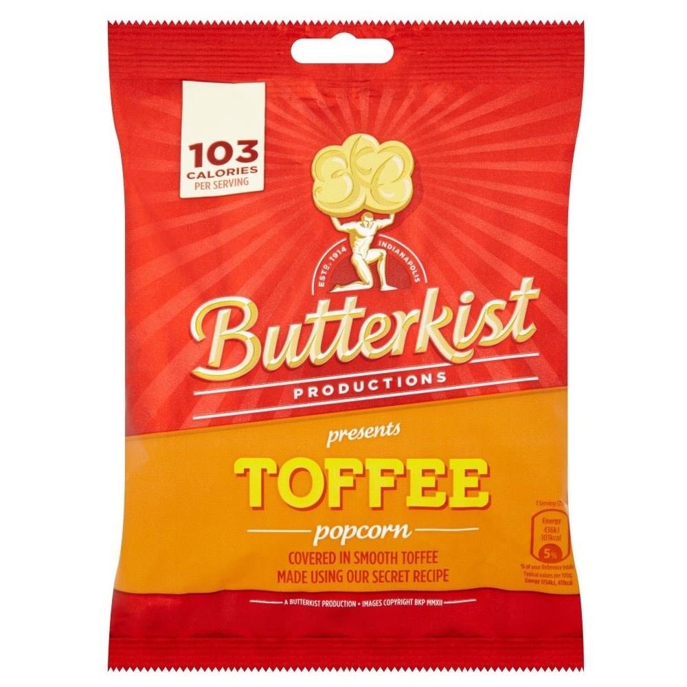 Butterkist Popcorn - Toffee (100g)