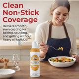 Coconut Oil Non-Stick Cooking Spray with MCT Oil, 3-Pack, No Propellants, Baking, Sautéing, Grilling & Seasoning, Quality Crafted in USA, Net Wt 5oz