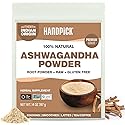 HANDPICK Ashwagandha Root Powder (397g/14oz) No Fillers, No Additives | Finest Grade A Root Powder - Withania Somnifera | Non-GMO & Raw from India