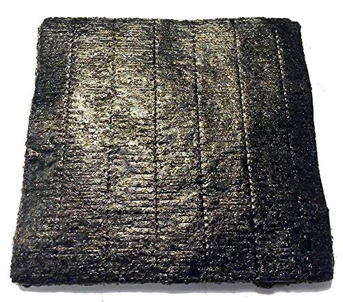 Raw Organic Nori Sheets 10 qty Pack - Certified Vegan, Raw, Kosher Sushi Wrap Papers - Premium Unheated, Un Cooked, untoasted, dried - RAWFOOD