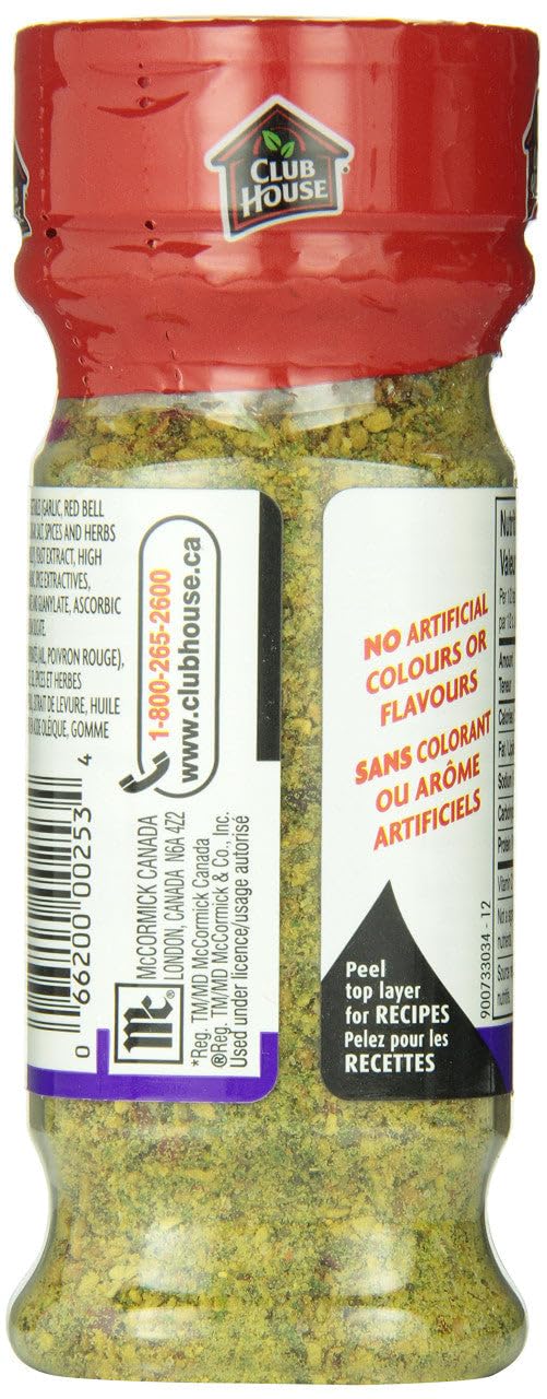 Club House, Signature Blend, Garlic Plus, 141g/5oz. Seasoning