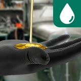 S&G Black Nitrile Gloves | 100 Pcs | Large | 6 Mil Heavy-Duty Latex & Powder Free - For Cleaning, Construction, Mechanic, Food Prep