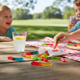 Gummy Worms, Assorted Flavors, 1 Pound Bulk Bag, Gummies for Buffets