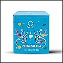 Karma Bulk Refresh Tea - Herbal, Caffeine-Free, Non-GMO Blend - Cooling Herbs & Spices for Healthy Hydration and Rejuvenation - Re-Usable Tin Box | 2