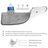 mop Floor Flat Mop Bucket Set Hand Free Squeeze Wet Dry Mop Cleaning 360 Flexible Mop for Hardwood Laminate Tiles Unisex (Size : 4 Pads) (6 Pads)