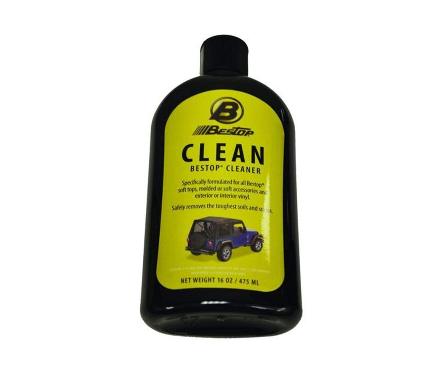 Bestop 1121100 Vinyl Fabric Cleaner, 16 oz single bottle