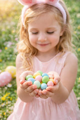 Milk Chocolate Eggs Pastel Candy Coated - 2.25 lb Bulk Bag - Solid Milk Chocolate Centers with a Crunchy Candy Shell - Perfect for Easter Baskets