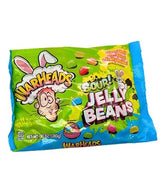 Easter Warhead Jelly Beans, Sweet and Sour Chewy Candies, Egg Filler Treats, 10 Ounces