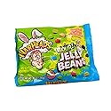 Easter Warhead Jelly Beans, Sweet and Sour Chewy Candies, Egg Filler Treats, 10 Ounces