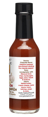 Garlic Festival Garlic & Chipotle Hot Sauce Net. Wt. 5 oz.