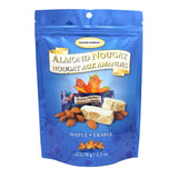 Golden Bonbon Italian Soft Almond Nougat Candy, Individually Packed Chewy, Gluten Free Nougat, Full of Almonds, Halal Candy (2.5 Oz, Almond Maple)