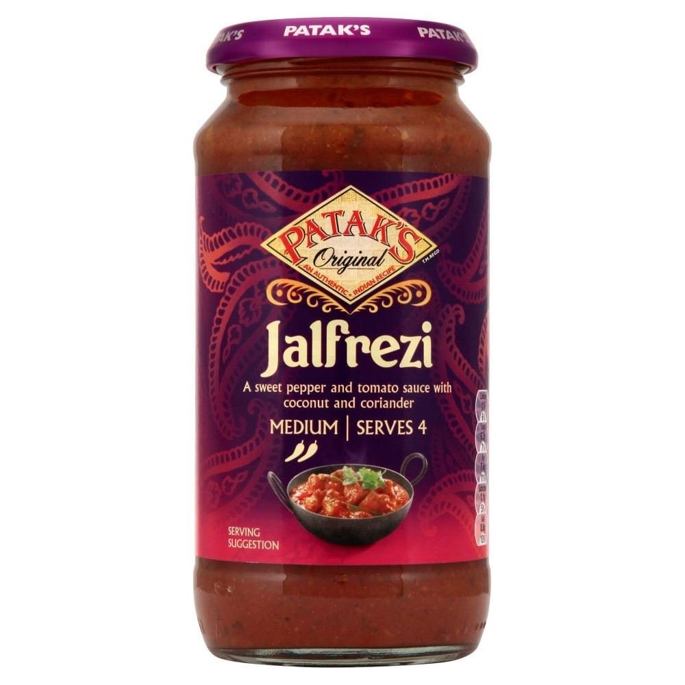 Patak's Jalfrezi Cooking Sauce (450g) - Pack of 2