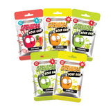 Grenades Gum SOURS - Intense Sour Power Chewing Gum - SOUR GUM Variety Pack of 5 (120 Pieces) - BUILD YOUR OWN BUNDLE - Three Intense Flavors