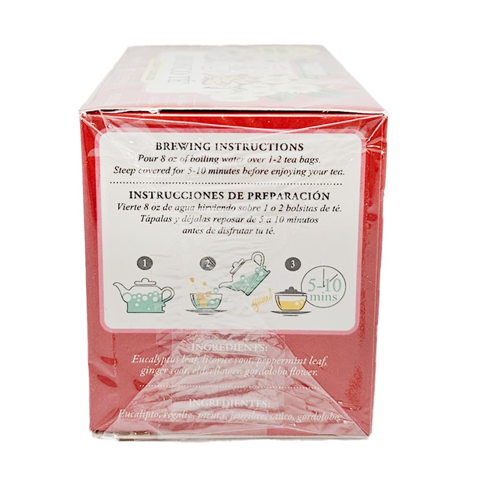 Tadin Bronco Herbal Tea. Caffeine Free. 24 Tea Bags. 1.01 oz. Pack of 6
