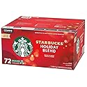 Starbucks Limited Edition Holiday Blend K-Cup Pods - 72 Count