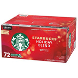 Starbucks Limited Edition Holiday Blend K-Cup Pods - 72 Count