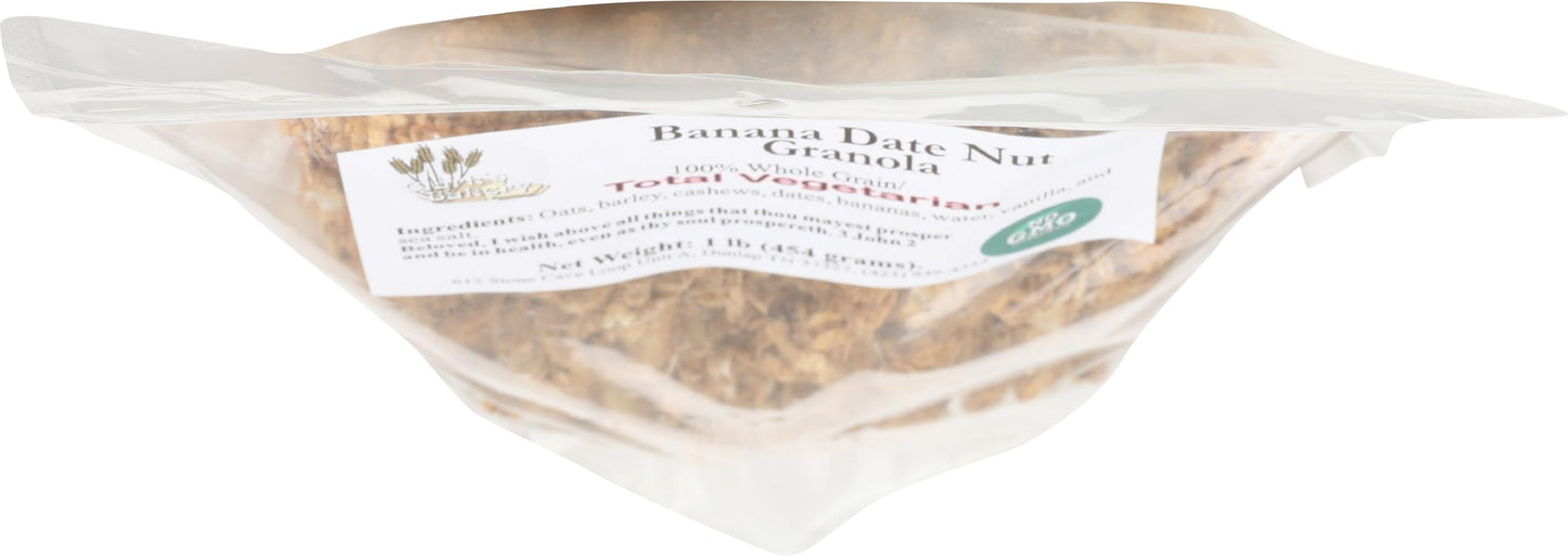 CLARKS RETREAT FOODS Banana Date Nut Granola, 24 OZ