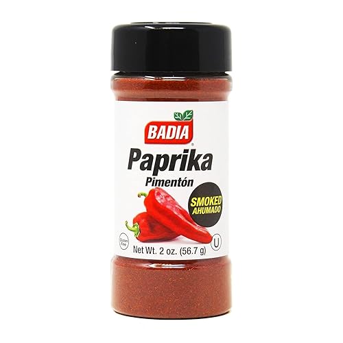 Badia Smoked Paprika 2 oz - Rich, Smoky Flavor for Cooking, Grilling & Seasoning, All-Natural Spice