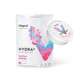 Vitapod Hydra+ Cotton Candy Healthy Hydration Mix - 30 Pods - Electrolytes, Antioxidants, Vitamin C, A, D, E - Water Enhancer and Beverage Mix Packet