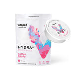 Vitapod Hydra+ Cotton Candy Healthy Hydration Mix - 30 Pods - Electrolytes, Antioxidants, Vitamin C, A, D, E - Water Enhancer and Beverage Mix Packet
