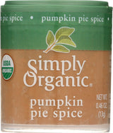 Simply Organic Pumpkin Pie Spice, Certified Organic | 0.46 oz | Pack of 12
