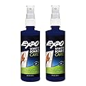 Expo 81803 Liquid Cleaner, White Board Care, 8 Once Capacity, Pack of 2, Removes Ghosting, Stubborn Marks, Shadowing, Grease and Dirt from