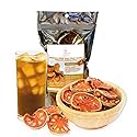 Premium Dried Bael Fruit Slices, Organic Herbal Fruit Tea, Thai Tea, Matoom, Asian wellness dry Bael Fruit, Fruit tea organic (200g) 7.05OZ